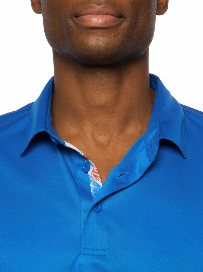 Robert Graham Polos and TShirts Men Axelsen Performance Polo White