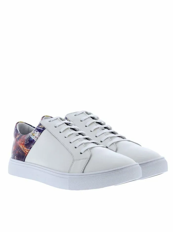 Robert Graham Shoes Men Koa Sneakers White