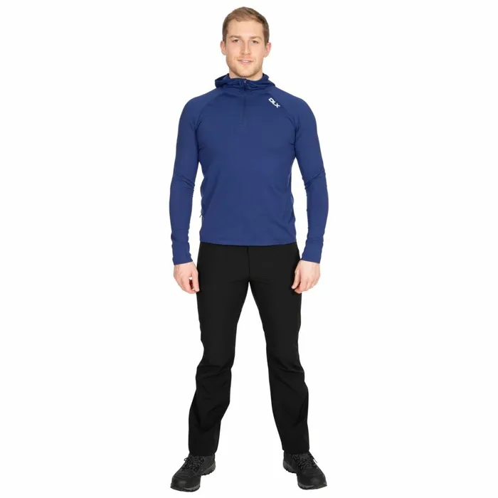 Robins DLX Hooded Active Top Blueprint Men Trespass Gym and Sports Tops