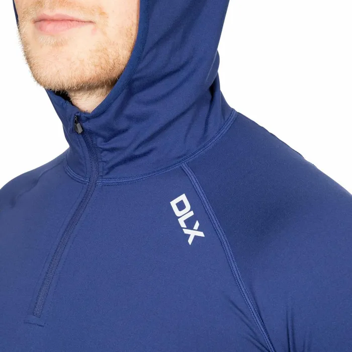 Robins DLX Hooded Active Top Blueprint Men Trespass Gym and Sports Tops