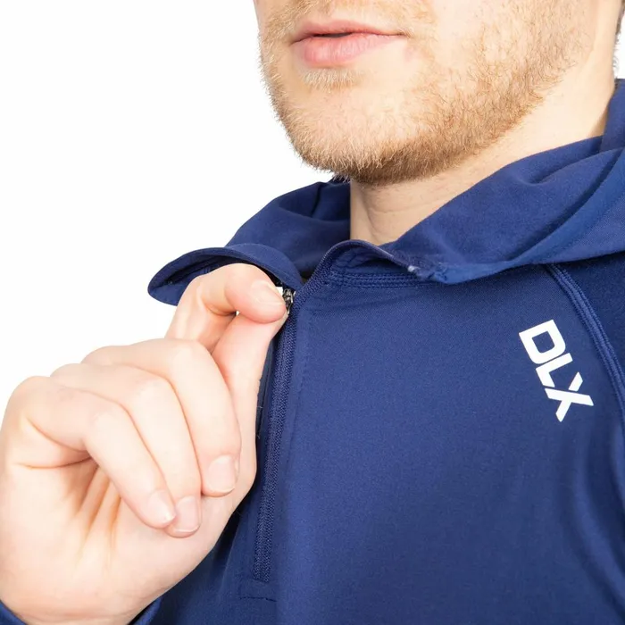 Robins DLX Hooded Active Top Blueprint Men Trespass Gym and Sports Tops