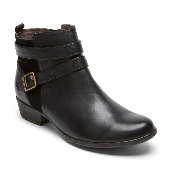 Rockport Boots and Booties Women Carly Strap Boot Black