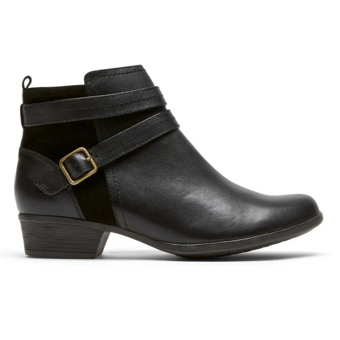 Rockport Boots and Booties Women Carly Strap Boot Black