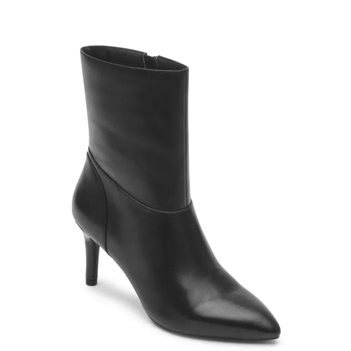 Rockport Boots and Booties Women Chalina Boot Black Leather