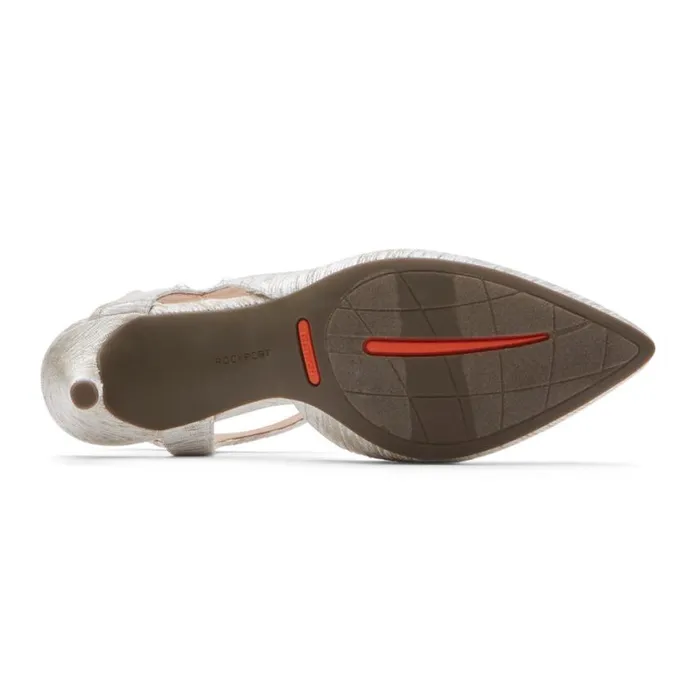 Rockport Heels Women Total Motion 75mm XStrap Heel Vanillapearl