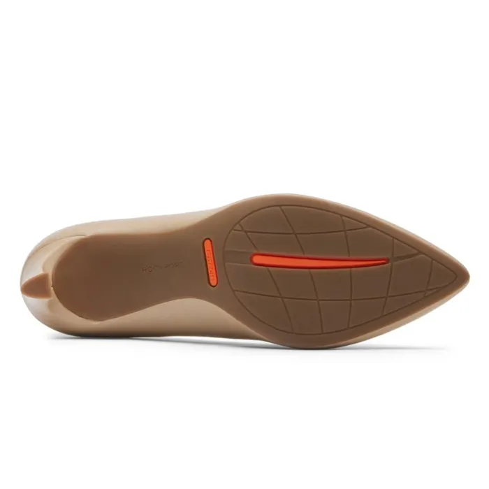 Rockport Loafers Women Total Motion Sheehan Orn Loaf Warm Beige Leather