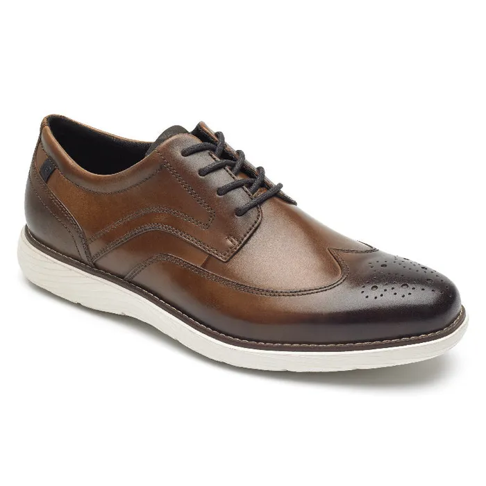 Rockport Oxfords and LaceUps Men Garett Wing Tip Oxford Cognac