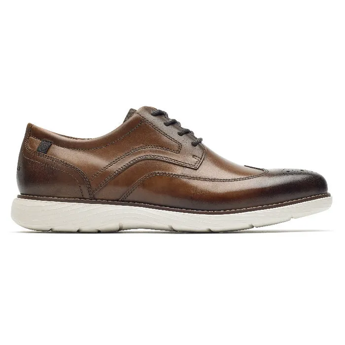 Rockport Oxfords and LaceUps Men Garett Wing Tip Oxford Cognac