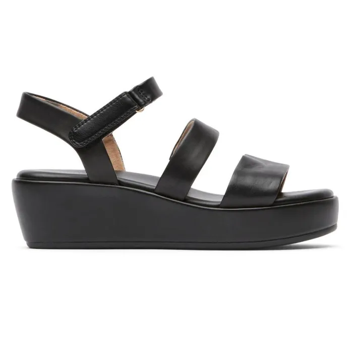 Rockport Sandals and Wedges Women Aubriella Sandal Black