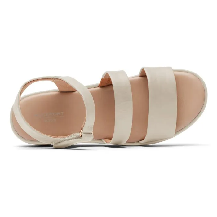 Rockport Sandals and Wedges Women Aubriella Sandal Vanilla
