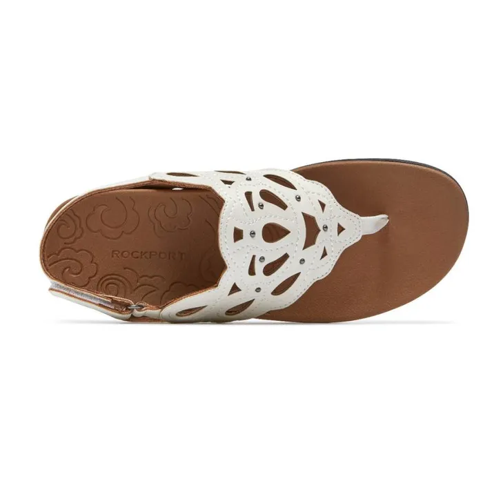 Rockport Sandals and Wedges Women Ridge Slingback Sandal White