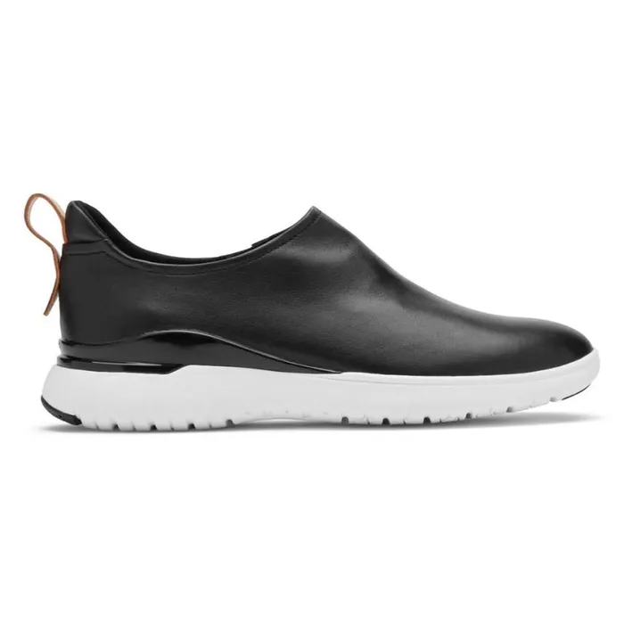 Rockport Shoes Women Total Motion Sport High SlipOn Shoe Black Leather