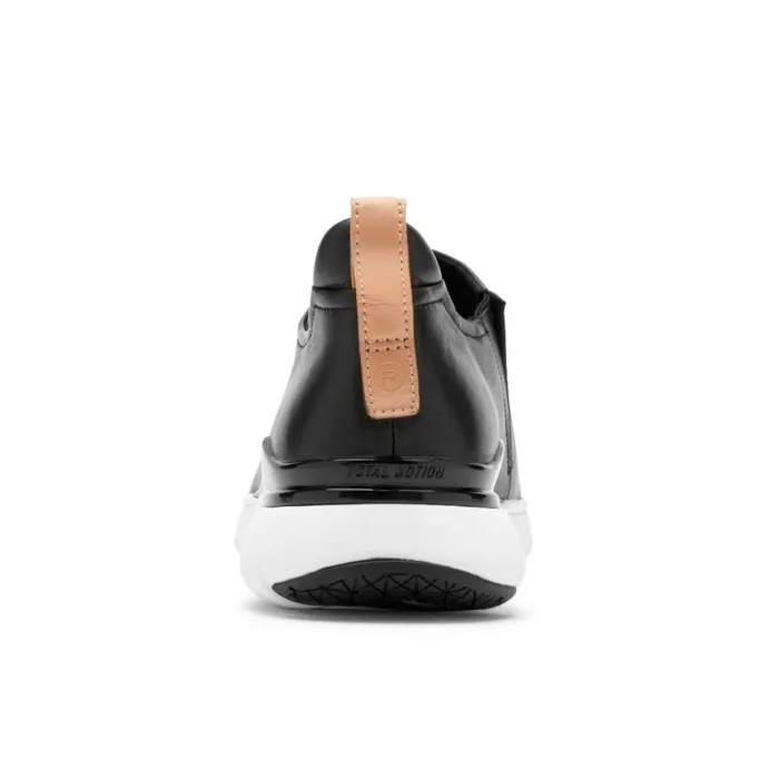 Rockport Shoes Women Total Motion Sport High SlipOn Shoe Black Leather