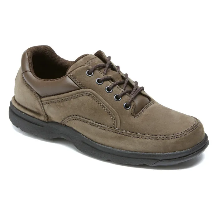 Rockport Sneakers Men Ridgefield Eureka LaceUp Chocolate Nubuck