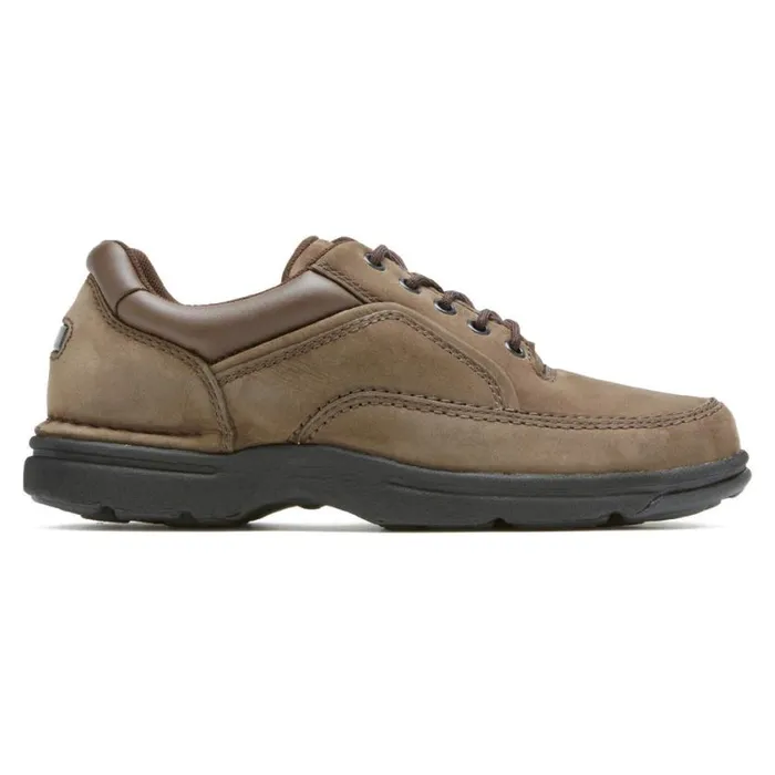 Rockport Sneakers Men Ridgefield Eureka LaceUp Chocolate Nubuck