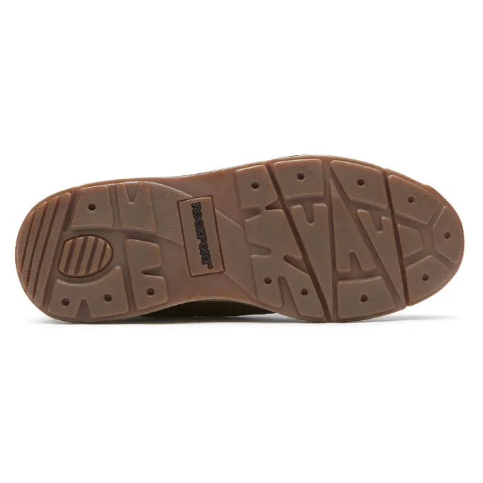 Rockport Sneakers Men World Tour Classic Lace Up Brown Leather