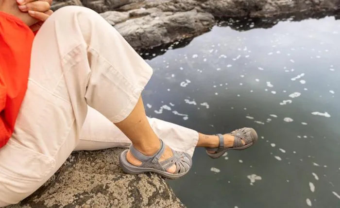 Rose Sandal Granite GreenDrizzle Closed Toe Sandal Women KEEN Hike Rose Sandal Granite GreenDrizzle Closed Toe Sandal Women KEEN Hike