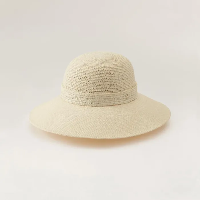 Round Crown Hats Helen Kaminski Corto Alabaster