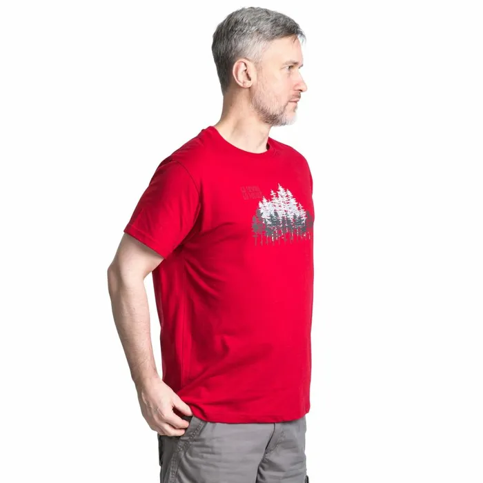 Router Printed Casual TShirt Red Men Trespass TShirts