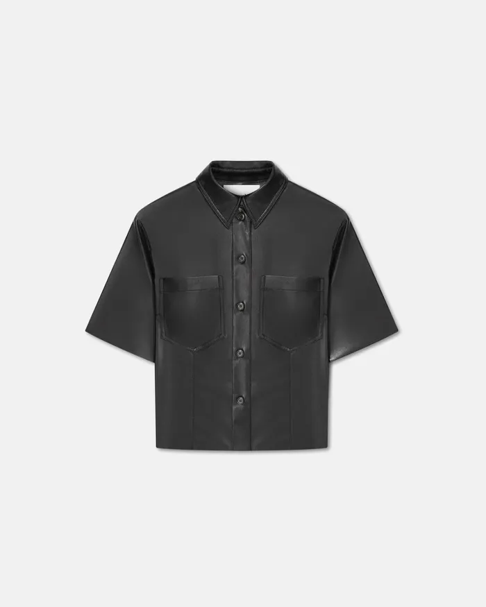Sabine Black Women Nanushka Tops Sabine Black Women Nanushka Tops
