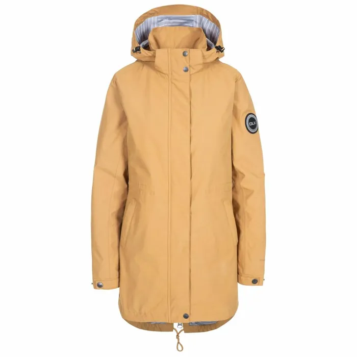 Sabine DLX Waterproof Jacket Sandstone Women Trespass Waterproof Jackets