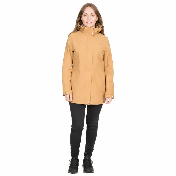 Sabine DLX Waterproof Jacket Sandstone Women Trespass Waterproof Jackets