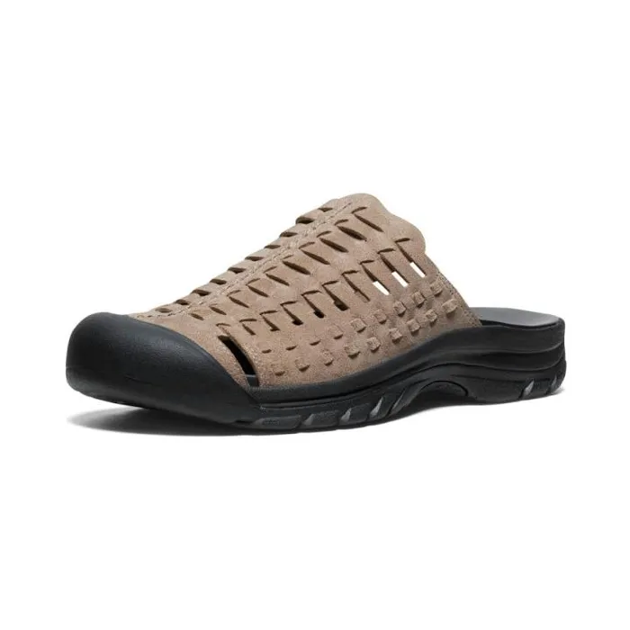 San Juan II Taupe GrayBlack Leather Sandal Men KEEN Sandals San Juan II Taupe GrayBlack Leather Sandal Men KEEN Sandals