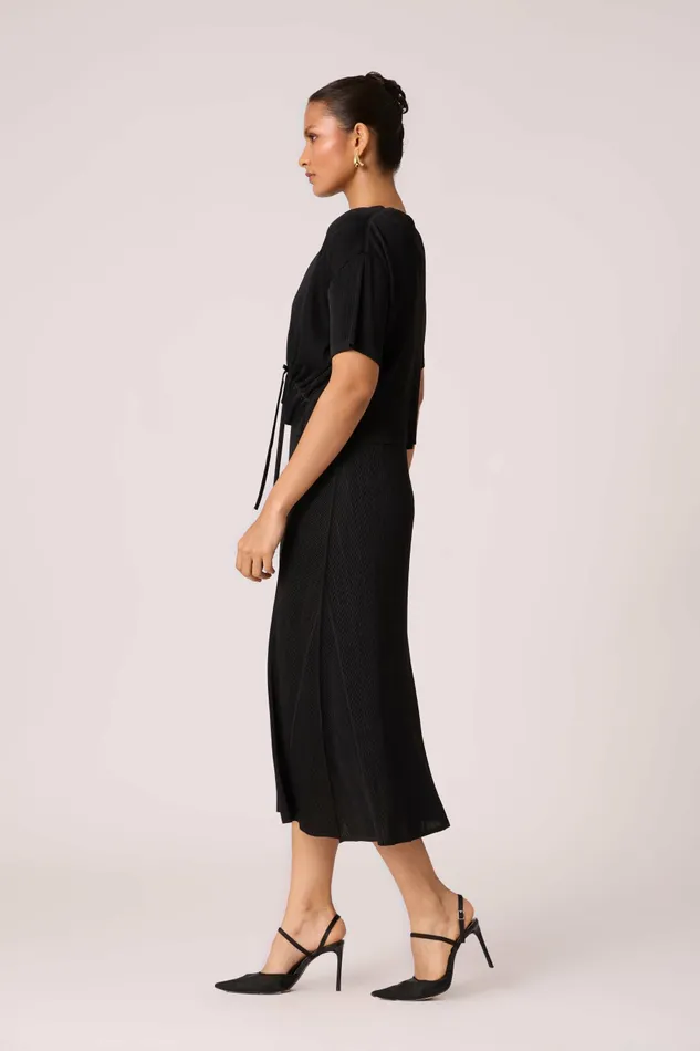 Scarlet Sage Dresses Elsie Cape Dress 8211 Black 8211 Women