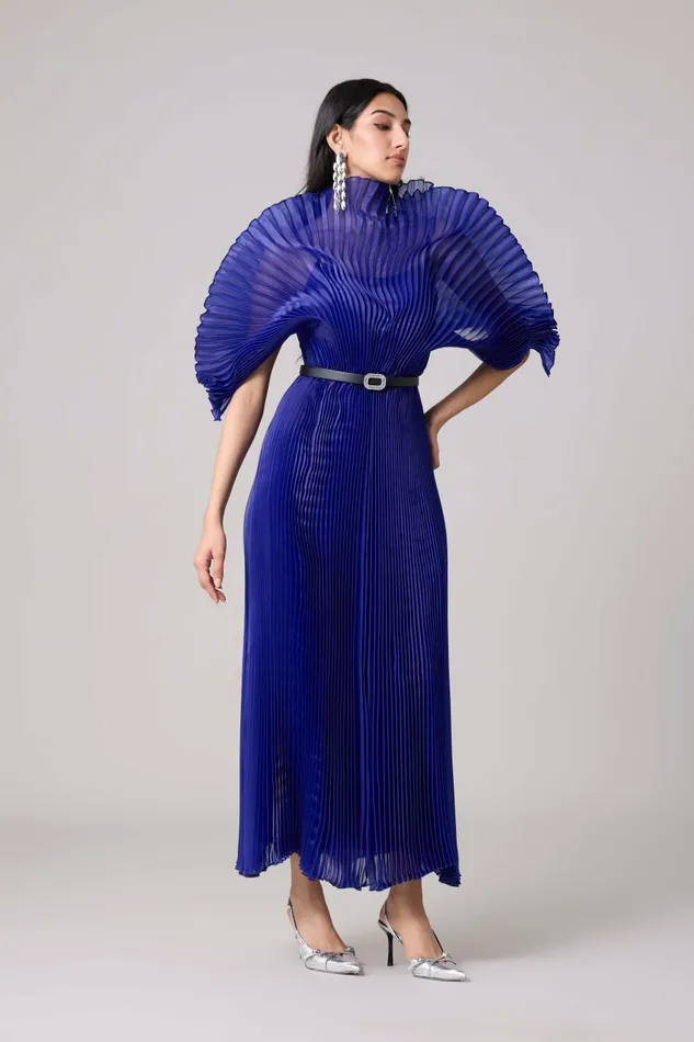 Scarlet Sage Dresses Natalia Maxi Dress 8211 Deep Blue 8211 Women