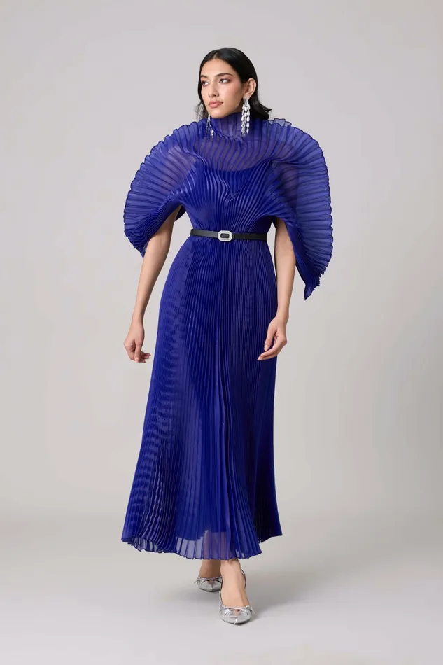 Scarlet Sage Dresses Natalia Maxi Dress 8211 Deep Blue 8211 Women