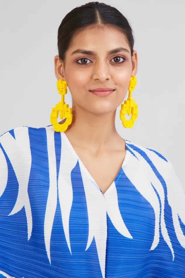 Scarlet Sage Gissa Bicalho Shanghai Earrings 8211 Yellow 8211 Women