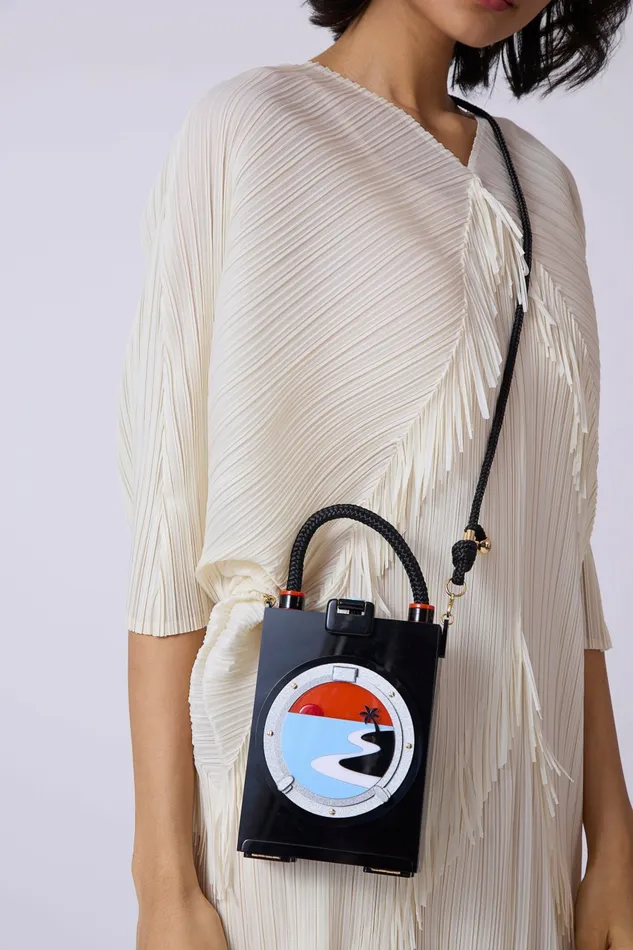 Scarlet Sage Gissa Bicalho Sunset Box Sling 8211 Women