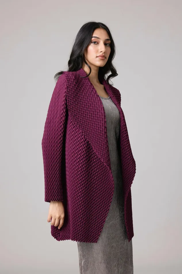 Scarlet Sage Overlays Carina Chevron Overlay 8211 Wine 8211 Women
