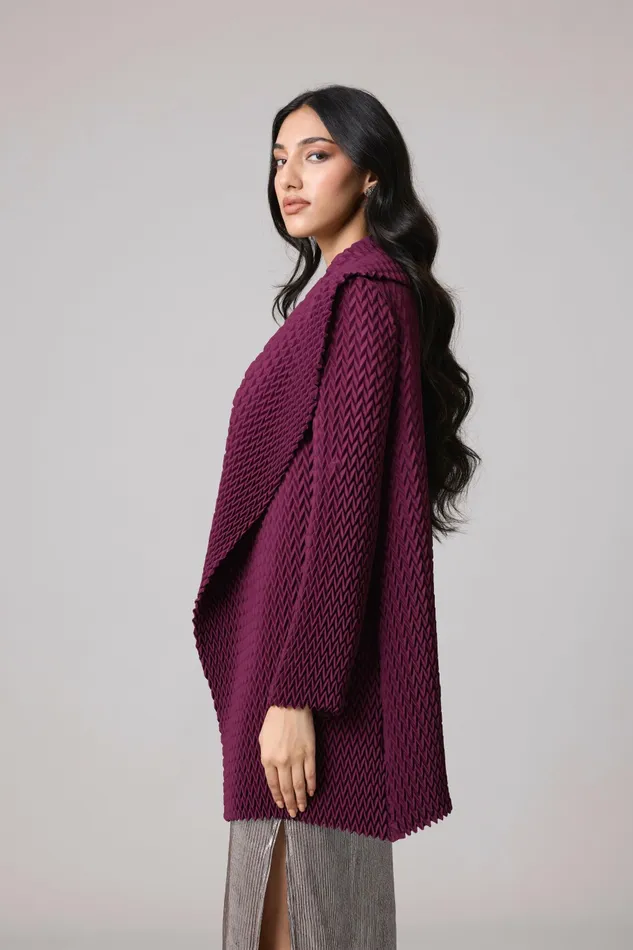 Scarlet Sage Overlays Carina Chevron Overlay 8211 Wine 8211 Women