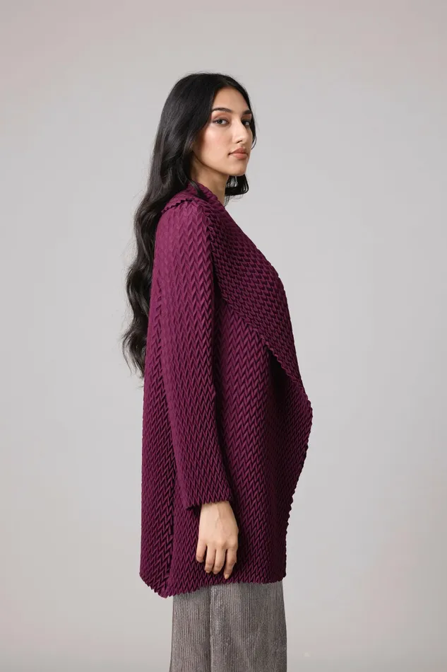 Scarlet Sage Overlays Carina Chevron Overlay 8211 Wine 8211 Women