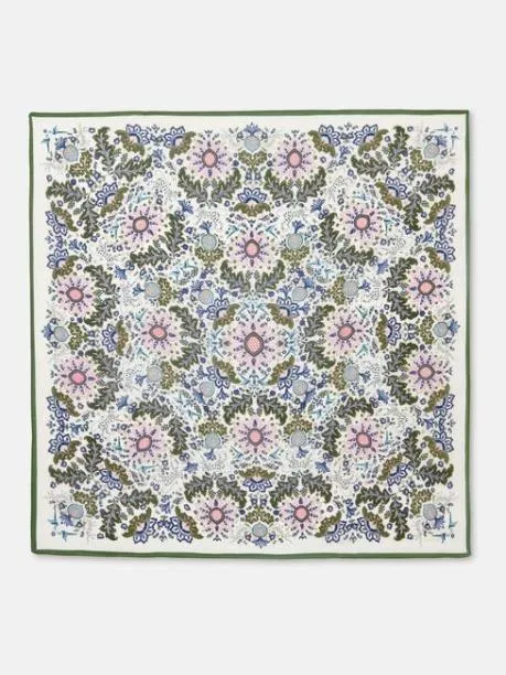 Scarves Women Joules Cream Viscose Scarf