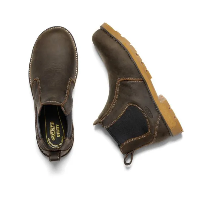 Seattle Romeo Aluminum Toe CASCADE BROWNGUM Men KEEN Work Boots and Shoes Seattle Romeo Aluminum Toe CASCADE BROWNGUM Men KEEN Work Boots and Shoes