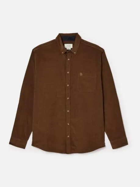 Shirts Men Joules Brown Corduroy Shirt