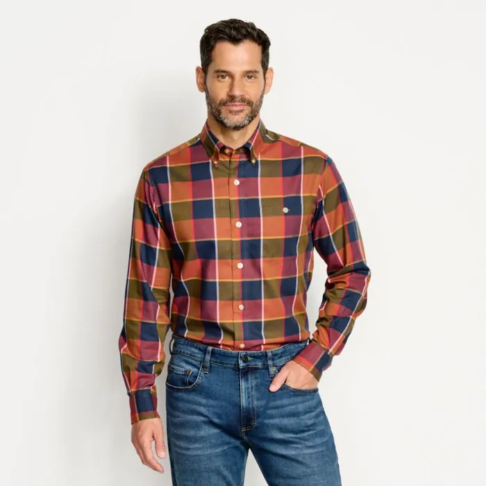 Shirts Men Orvis NoWork Work Shirt LongSleeved 8211 Regular Navycream Shirts Men Orvis NoWork Work Shirt LongSleeved 8211 Regular Navycream