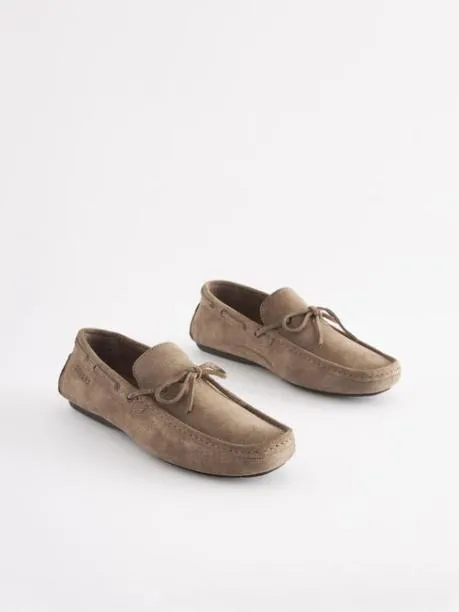 Shoes Men Joules Stone Suede Driver Shoes
