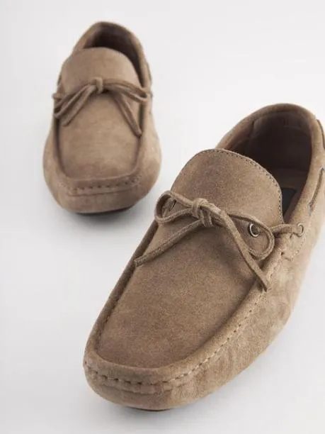Shoes Men Joules Stone Suede Driver Shoes