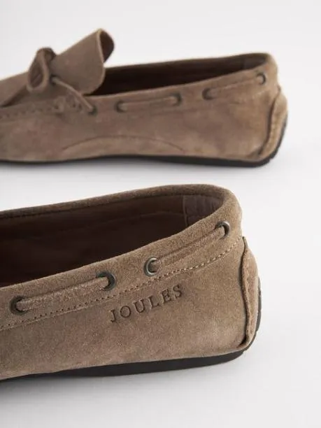 Shoes Men Joules Stone Suede Driver Shoes