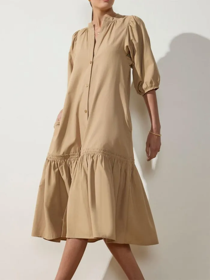 Shop Brochu Walker Dresses The Palma Dress Sahara