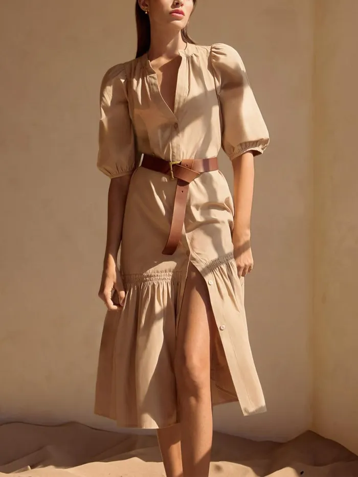 Shop Brochu Walker Dresses The Palma Dress Sahara