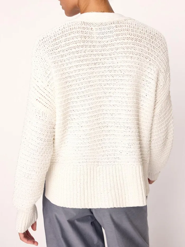Shop Brochu Walker Sweaters The Sia Cardigan Salt White