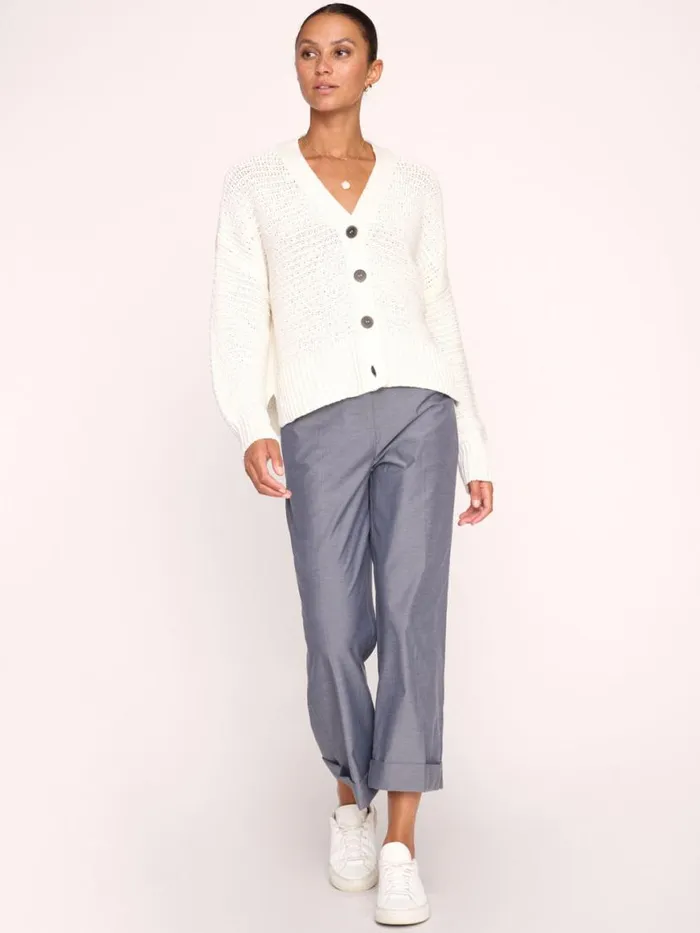 Shop Brochu Walker Sweaters The Sia Cardigan Salt White