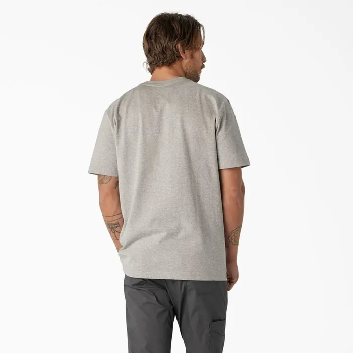 Short Sleeve Heavyweight Logo TShirt Heather Gray Heather Gray hg Men Dickies TShirts Short Sleeve Heavyweight Logo TShirt Heather Gray Heather Gray hg Men Dickies TShirts