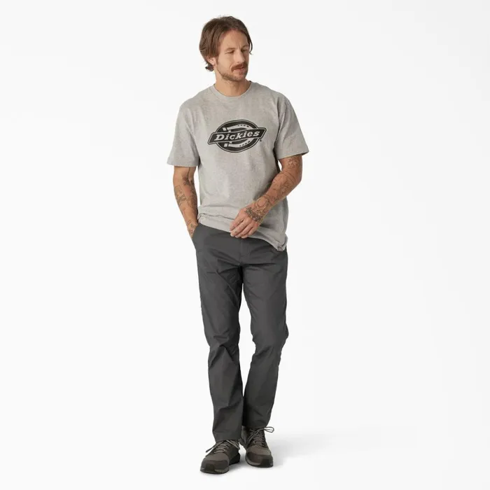 Short Sleeve Heavyweight Logo TShirt Heather Gray Heather Gray hg Men Dickies TShirts Short Sleeve Heavyweight Logo TShirt Heather Gray Heather Gray hg Men Dickies TShirts