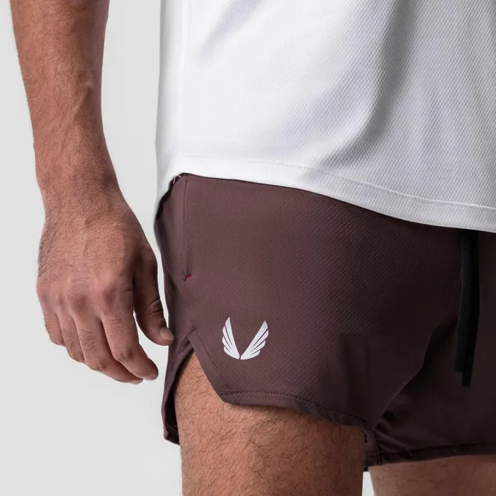 Shorts Men ASRV AeroSilver 5034 Linerless Short Plum