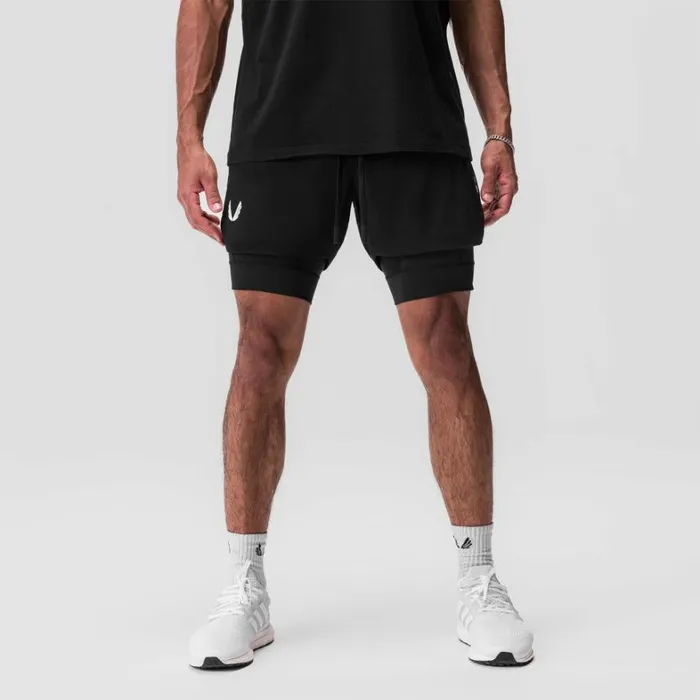 Shorts Men ASRV TetraLite 5034 Liner Short Blackblack White 034wings034